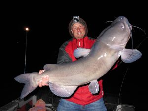 Big catfish night catch with Blackwater cats Outfitter Donovan Pearson